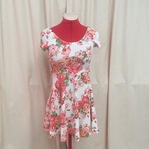 Light pink floral dress